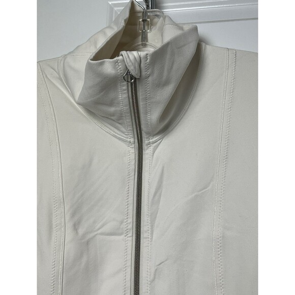 LULULEMON ~ Off White Running Yoga Lightweight Jacket size 6 - Picture 4 of 8